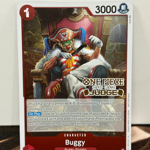 One Piece Card Game Buggy (Judge Pack Vol. 2) - Pillars of Strength - NM FRENLY BRICKS - Open 7 Days