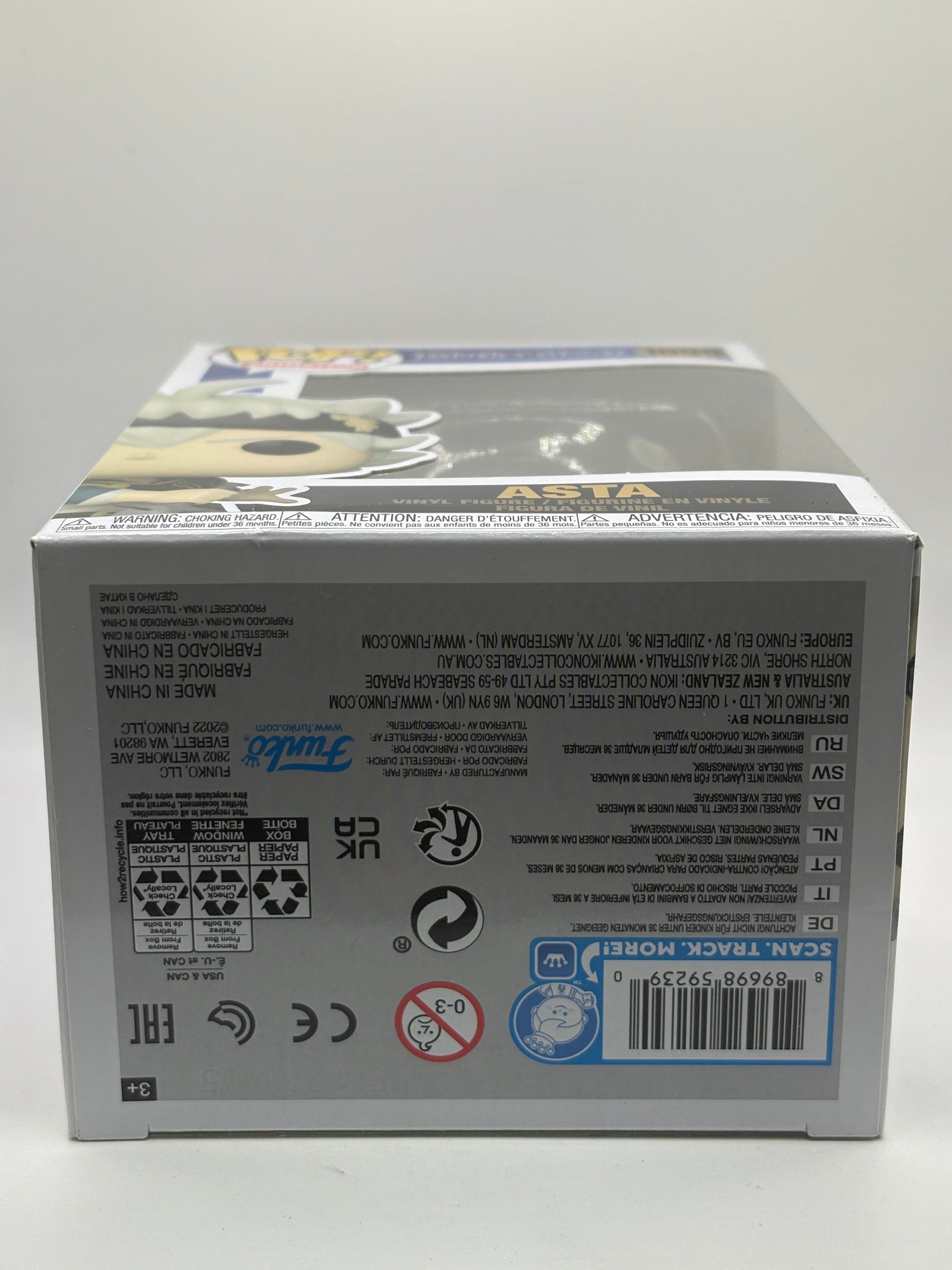 Funko POP! Animation Black Clover #1099 Asta FRENLY BRICKS - Open 7 Days