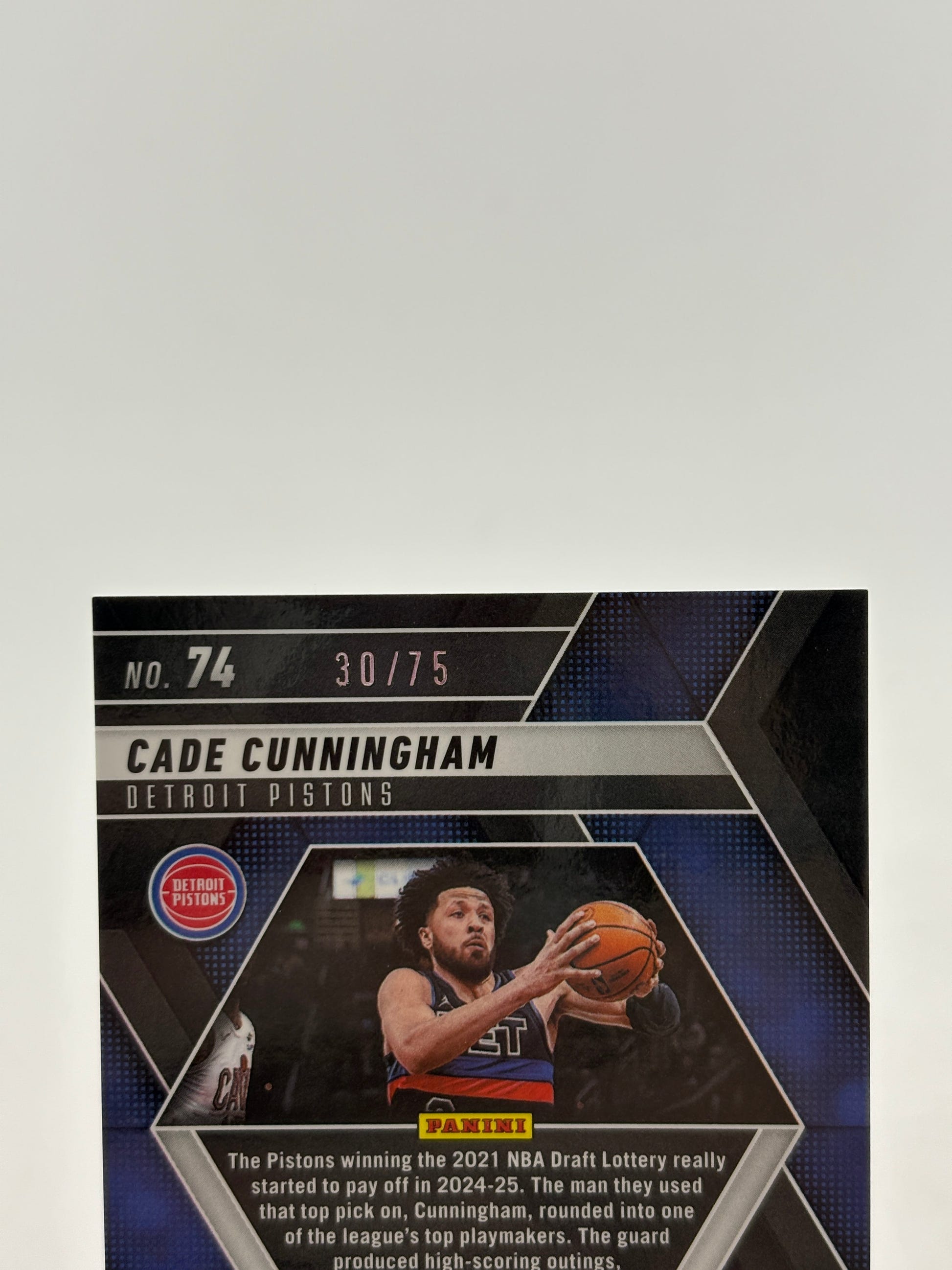 2024-25 Panini Mosaic Basketball - Cade Cunningham 30/75 Orange Mosaic FRENLY BRICKS - Open 7 Days image 3