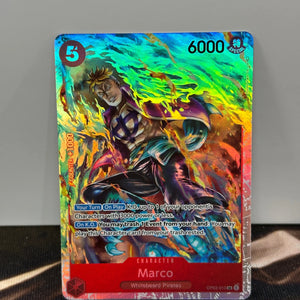 Marco OP03-013 SR Pillars of Strength ONE PIECE Card Game CCG TCG English NM FRENLY BRICKS - Open 7 Days