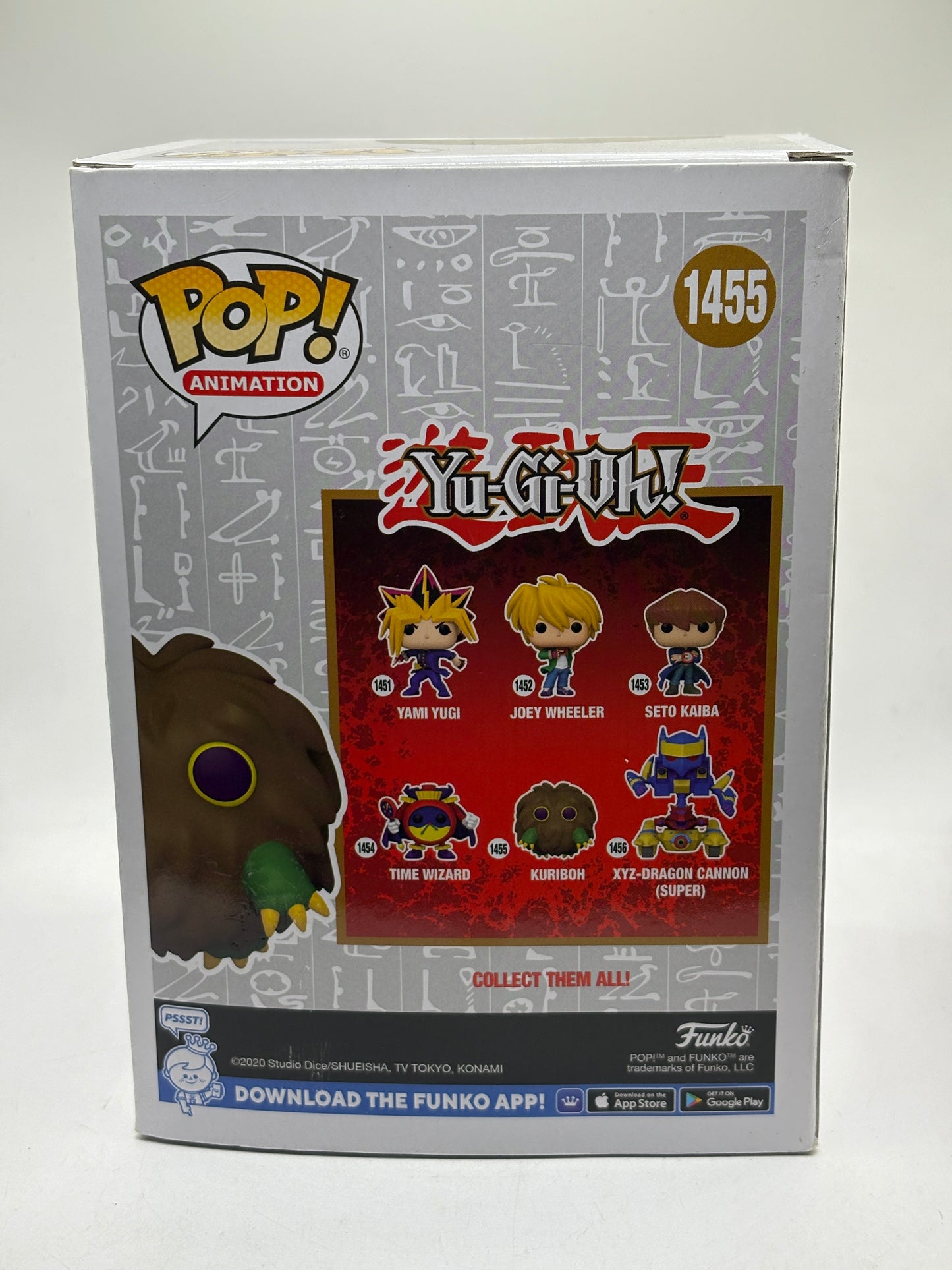Funko POP! Animation Yu-Gi-Oh! #1455 Kuriboh Glow Flocked Special Edition