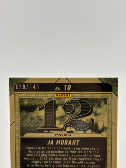 2024-25 Panini Mosaic Basketball - Ja Morant Bank Shot Pink /149 FRENLY BRICKS - Open 7 Days