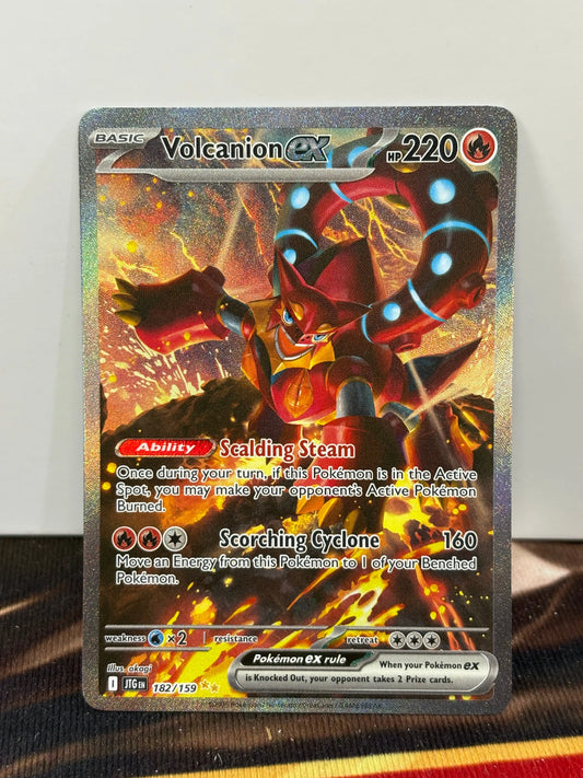 Volcanion Ex 182/159 Special Illustration Rare Journey Together - Pokemon TCG NM FRENLY BRICKS - Open 7 Days