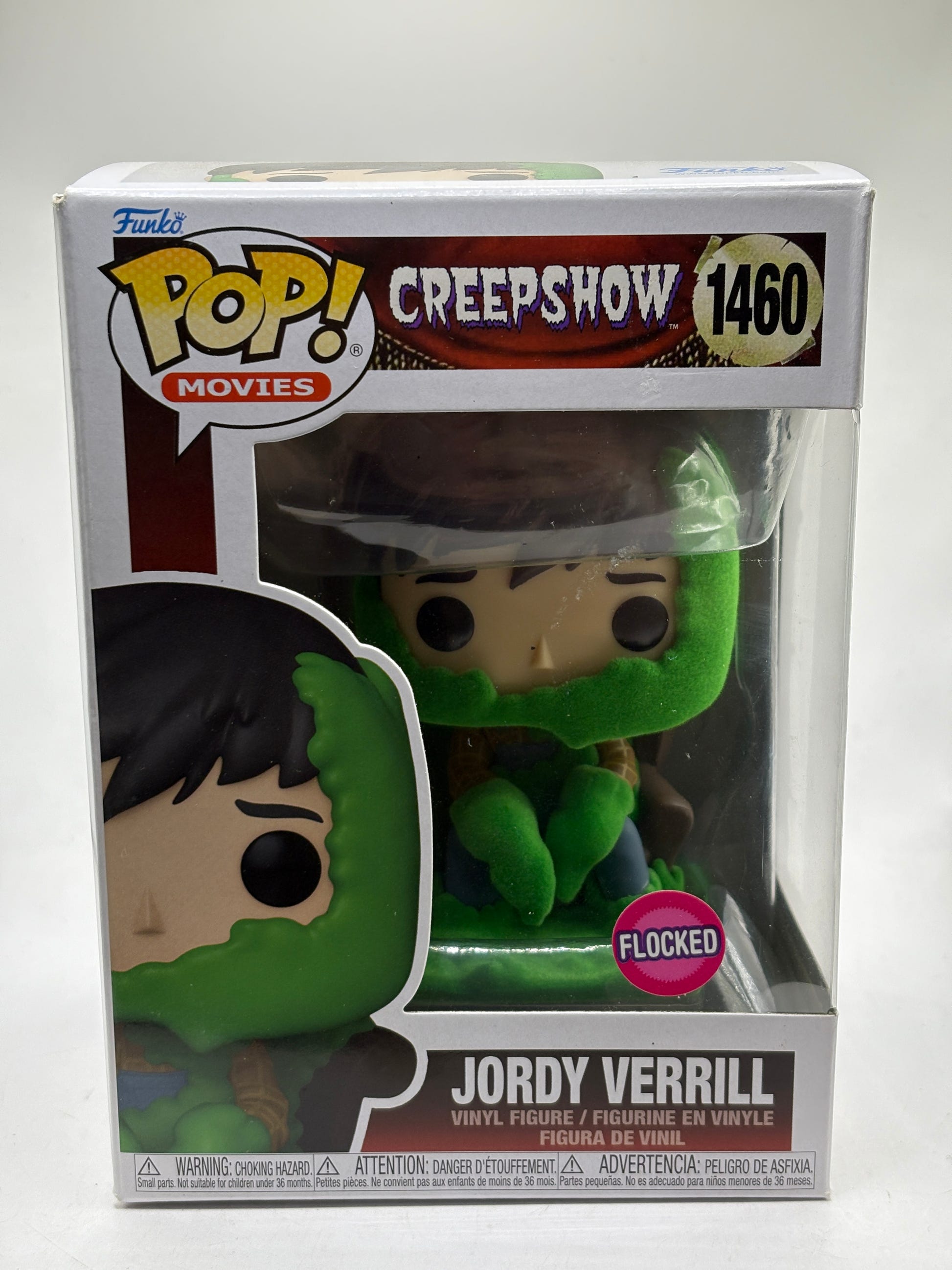 Funko POP! Movies Creepshow #1460 Jordy Verrill Flocked image 1