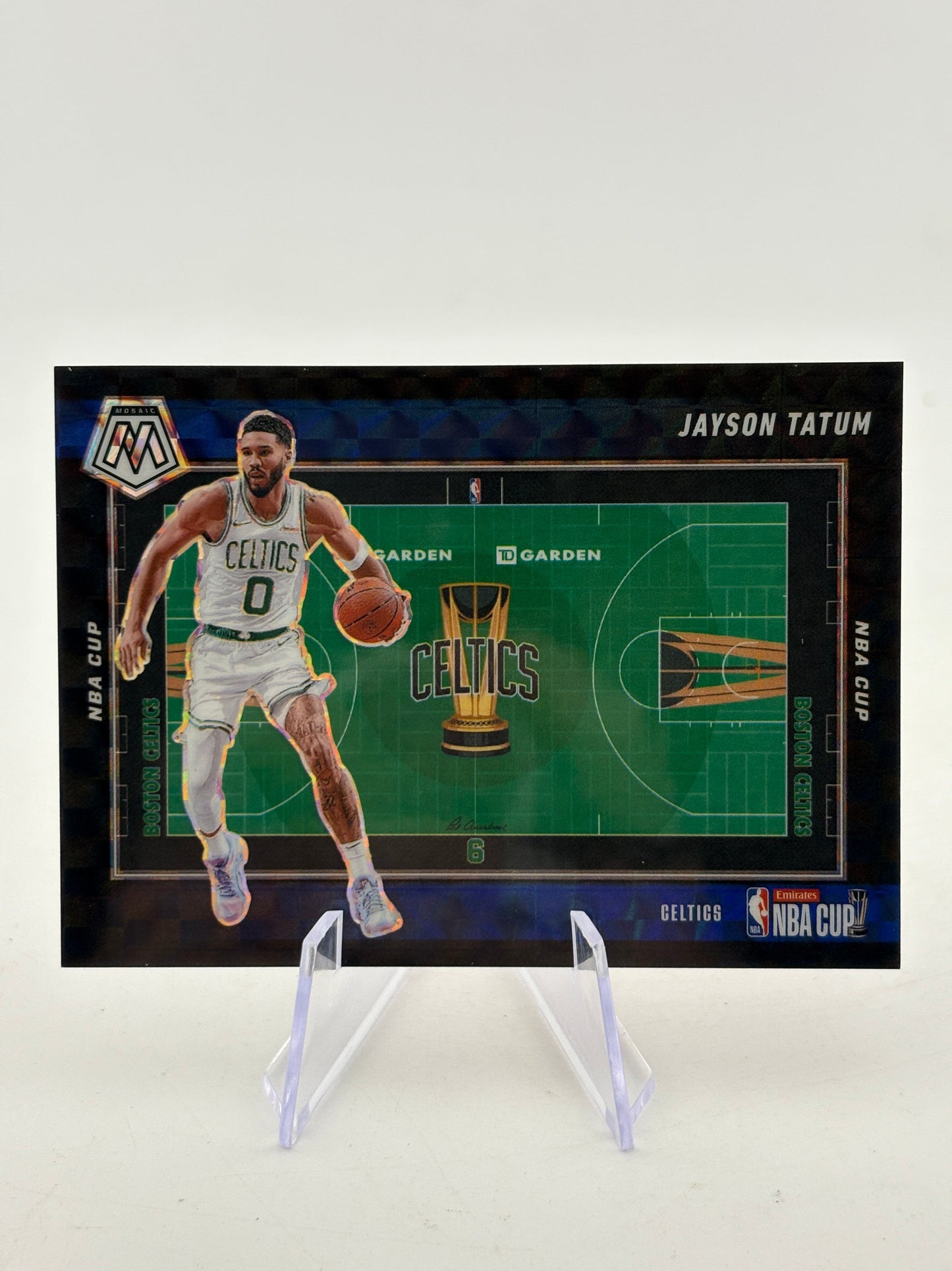 2024-25 Panini Mosaic NBA Cup Mosaic Prizm SP Jayson Tatum #23 Celtics FRENLY BRICKS - Open 7 Days