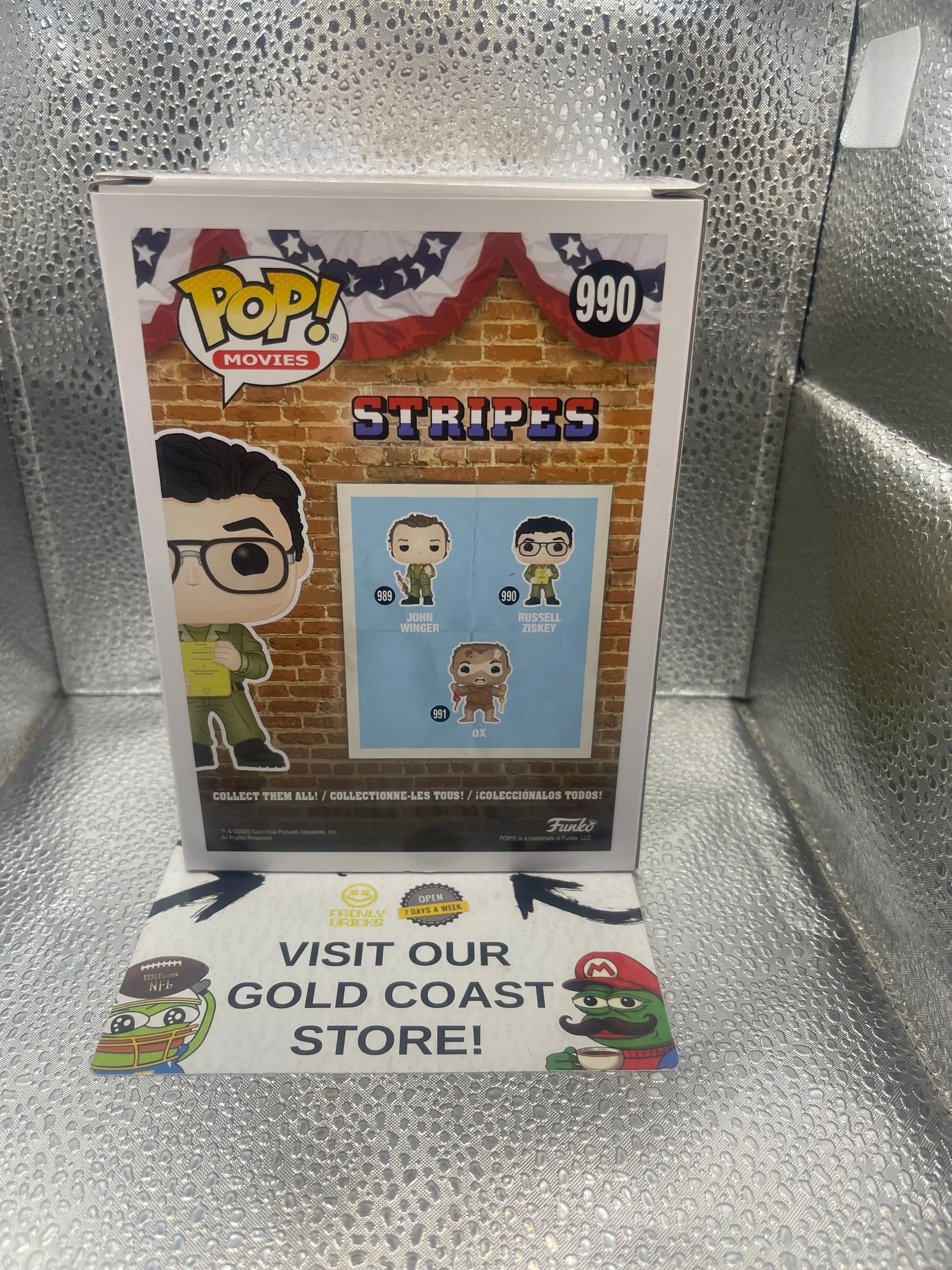 Funko Pop! Vinyl: Stripes Russell Ziskey #990 FRENLY BRICKS - Open 7 Days