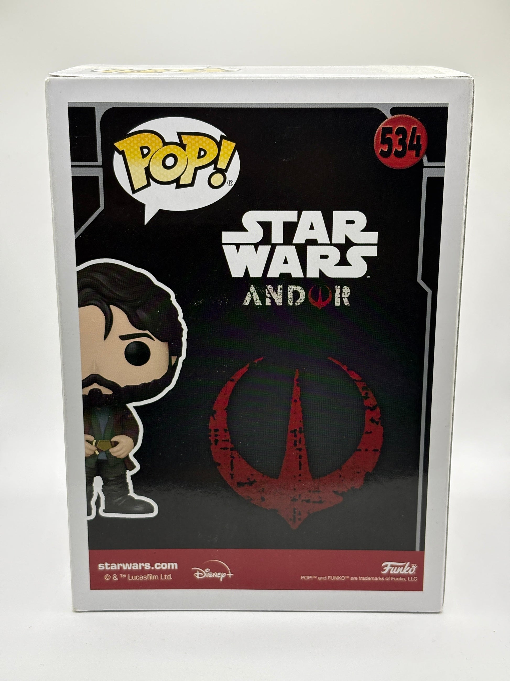 Funko POP! Star Wars #534 Cassian Andor 2022 Summer Convention FRENLY BRICKS - Open 7 Days