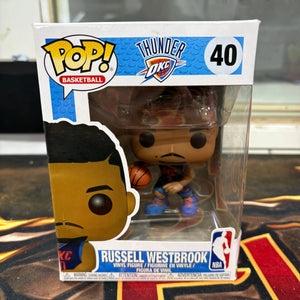Funko Pop! NBA Russell Westbrook #40 Oklahoma City Thunder Retired FRENLY BRICKS - Open 7 Days