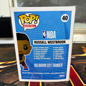 Funko Pop! NBA Russell Westbrook #40 Oklahoma City Thunder Retired FRENLY BRICKS - Open 7 Days