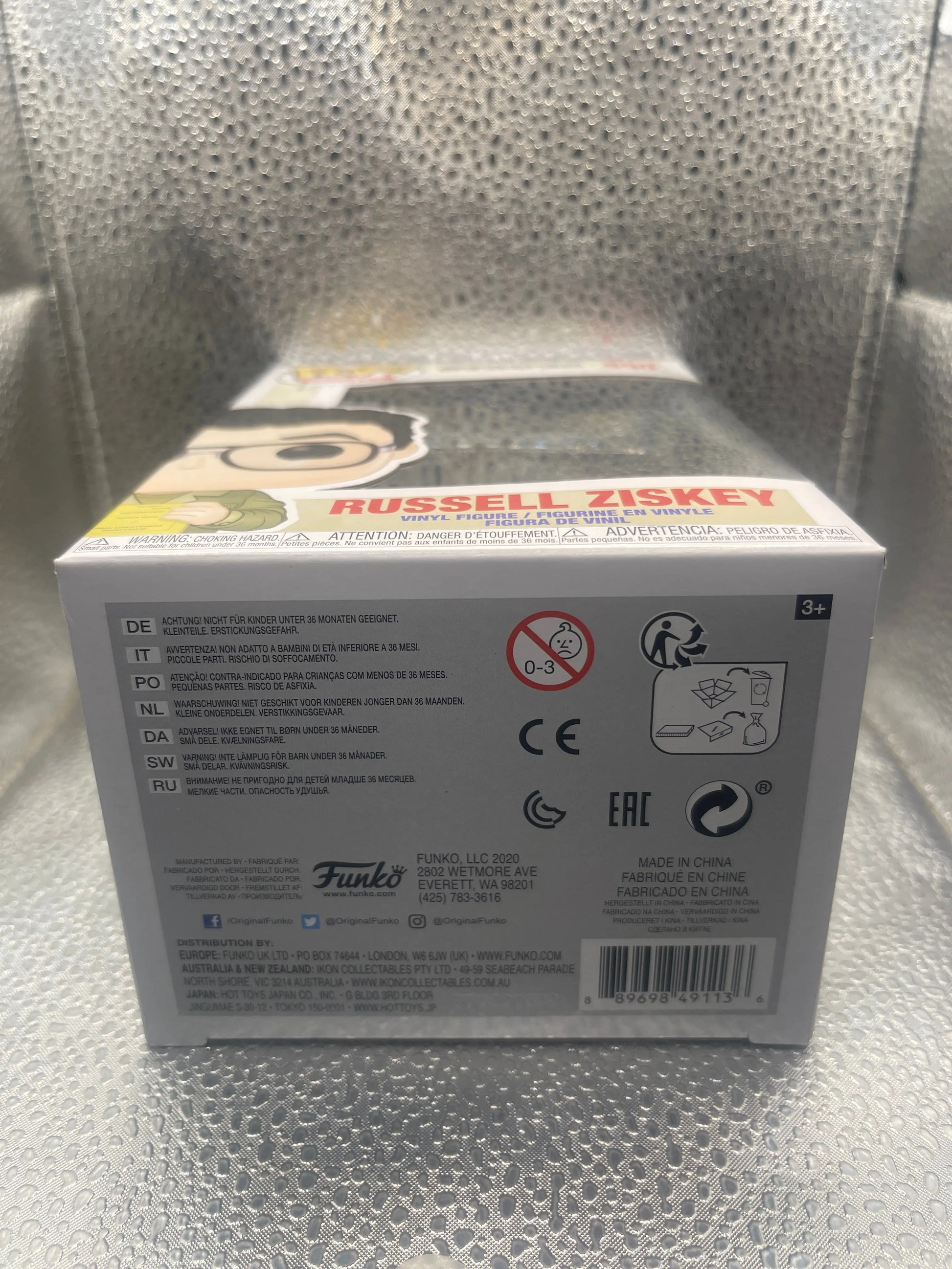 Funko Pop! Vinyl: Stripes Russell Ziskey #990 FRENLY BRICKS - Open 7 Days