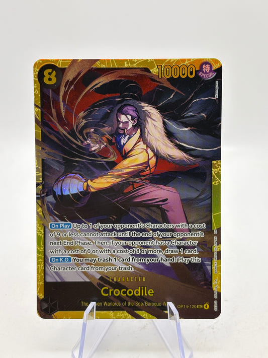One Piece TCG OP14 - Crocodile OP14-120 SEC