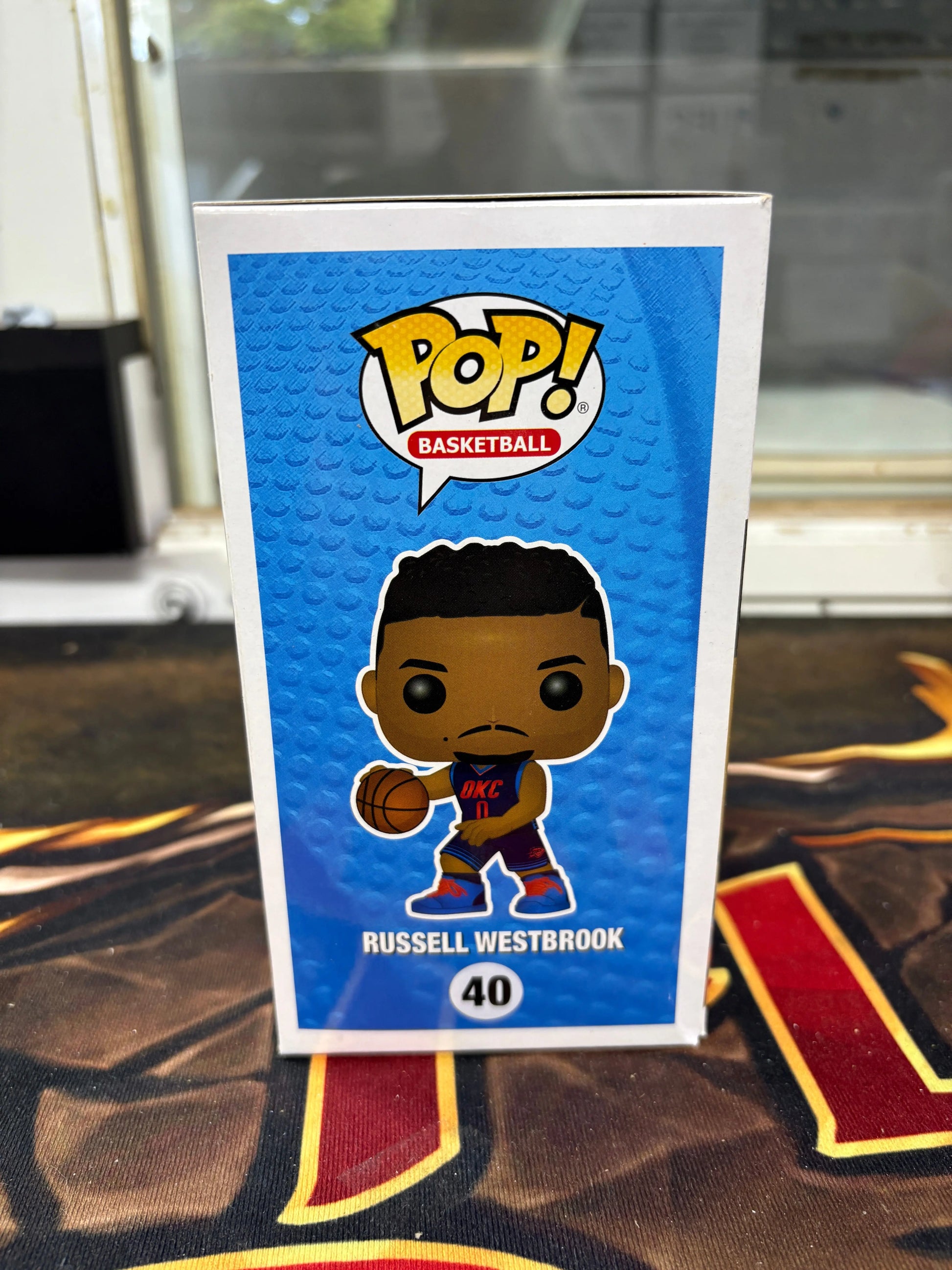 Funko Pop! NBA Russell Westbrook #40 Oklahoma City Thunder Retired FRENLY BRICKS - Open 7 Days