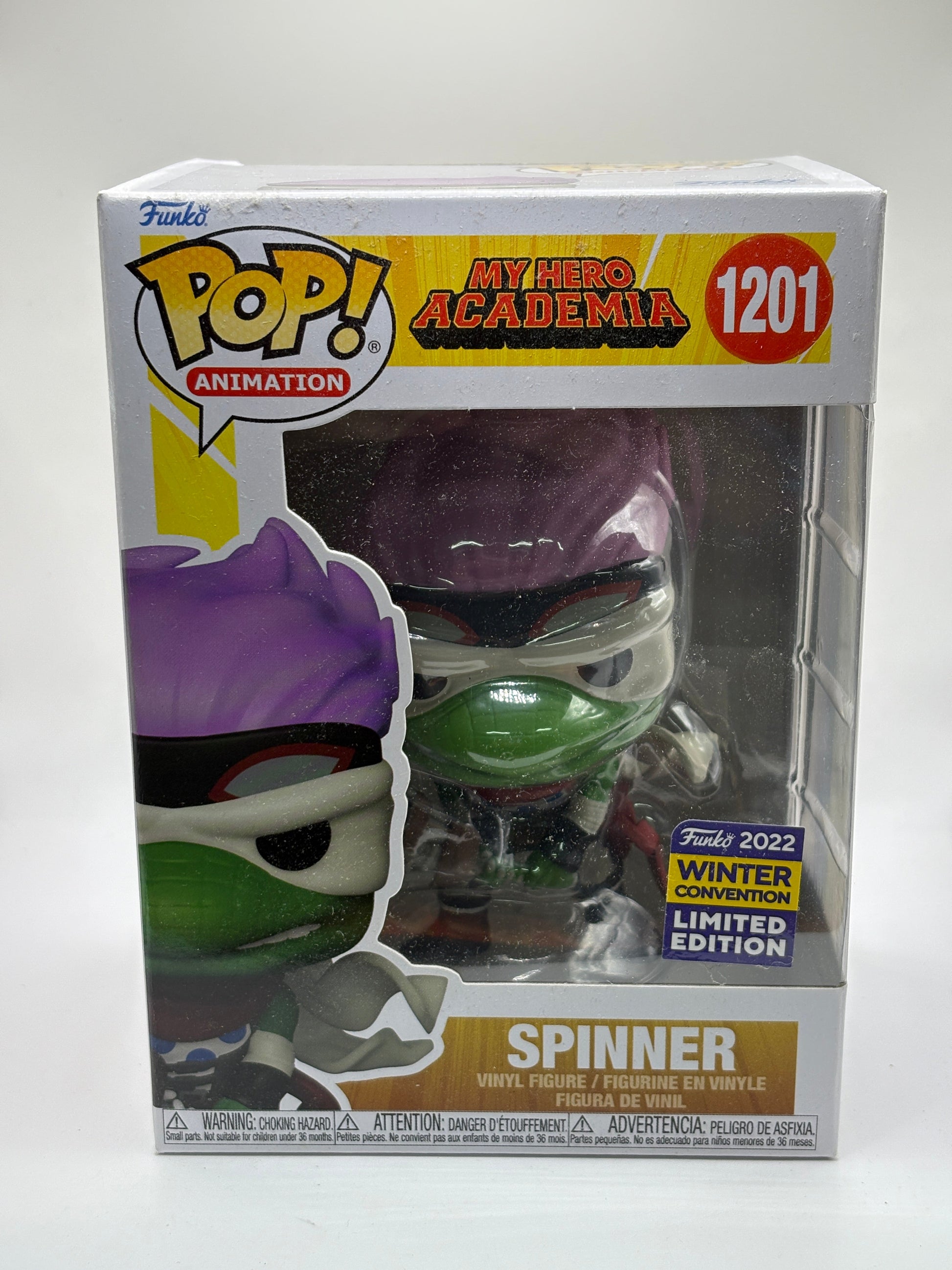 Funko POP! Animation My Hero Academia #1201 Spinner 2022 Winter FRENLY BRICKS - Open 7 Days
