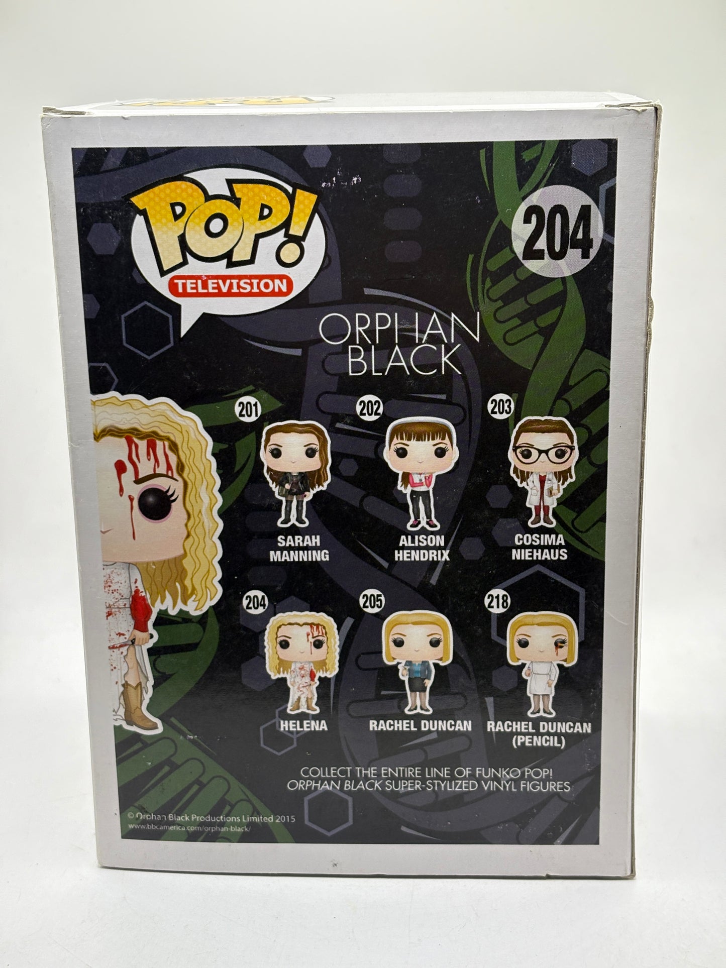 Funko POP! Television Orphan Black #204 Helena Bloody Vinyl Figure