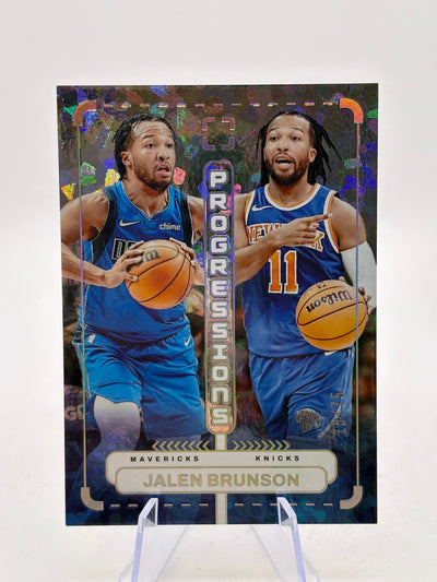 2024-25 Panini Photogrenic Basketball #3 Jalen Brunson Progressions 15/75