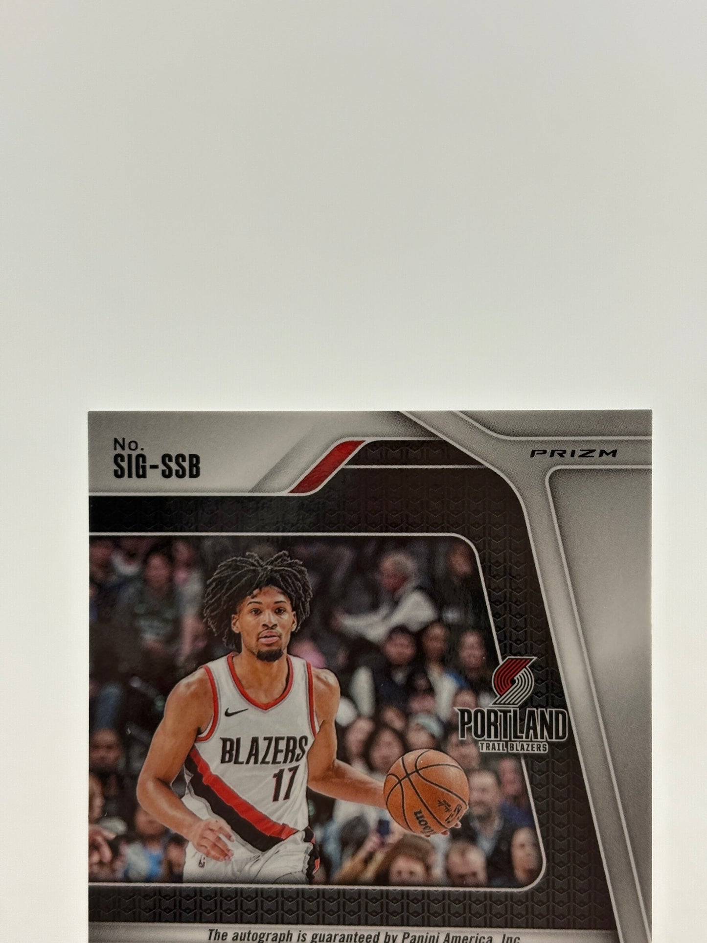 Shaedon Sharpe 2024-25 Panini Prizm Auto Silver Blazers #SIG-SSB FRENLY BRICKS - Open 7 Days