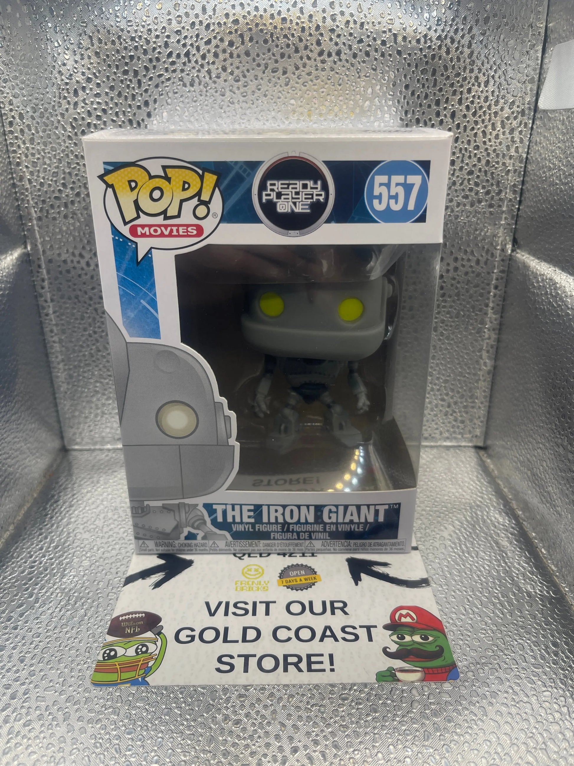Funko Pop! Vinyl: The Iron Giant - The Iron Giant #557 Ready Player One FRENLY BRICKS - Open 7 Days