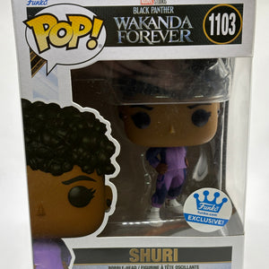 Funko POP! Marvel Black Panther #1103 Shuri funko.com Exclusive FRENLY BRICKS - Open 7 Days