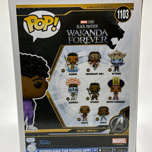 Funko POP! Marvel Black Panther #1103 Shuri funko.com Exclusive FRENLY BRICKS - Open 7 Days