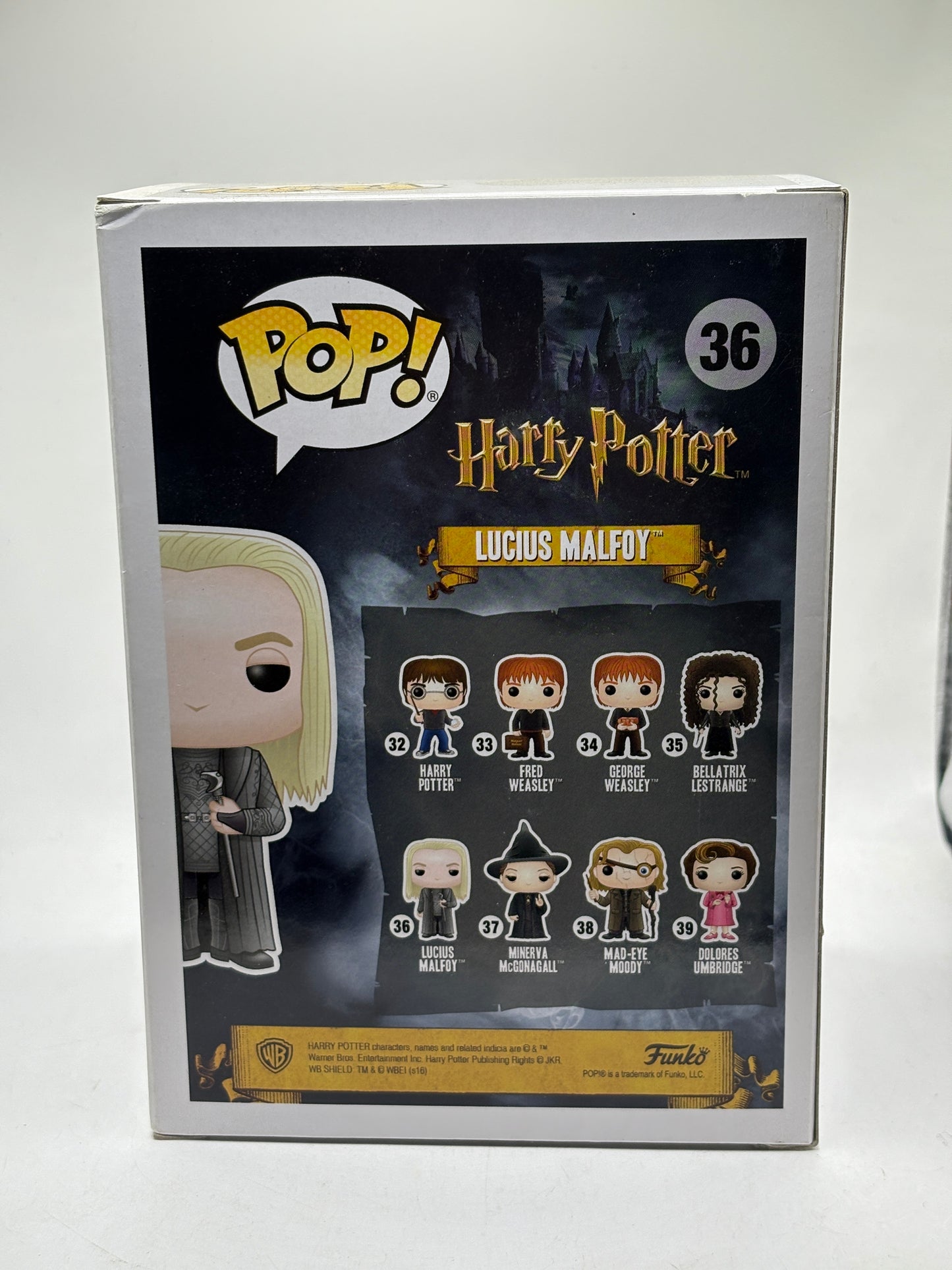 Funko POP! Harry Potter #36 Lucius Malfoy Vinyl Figure