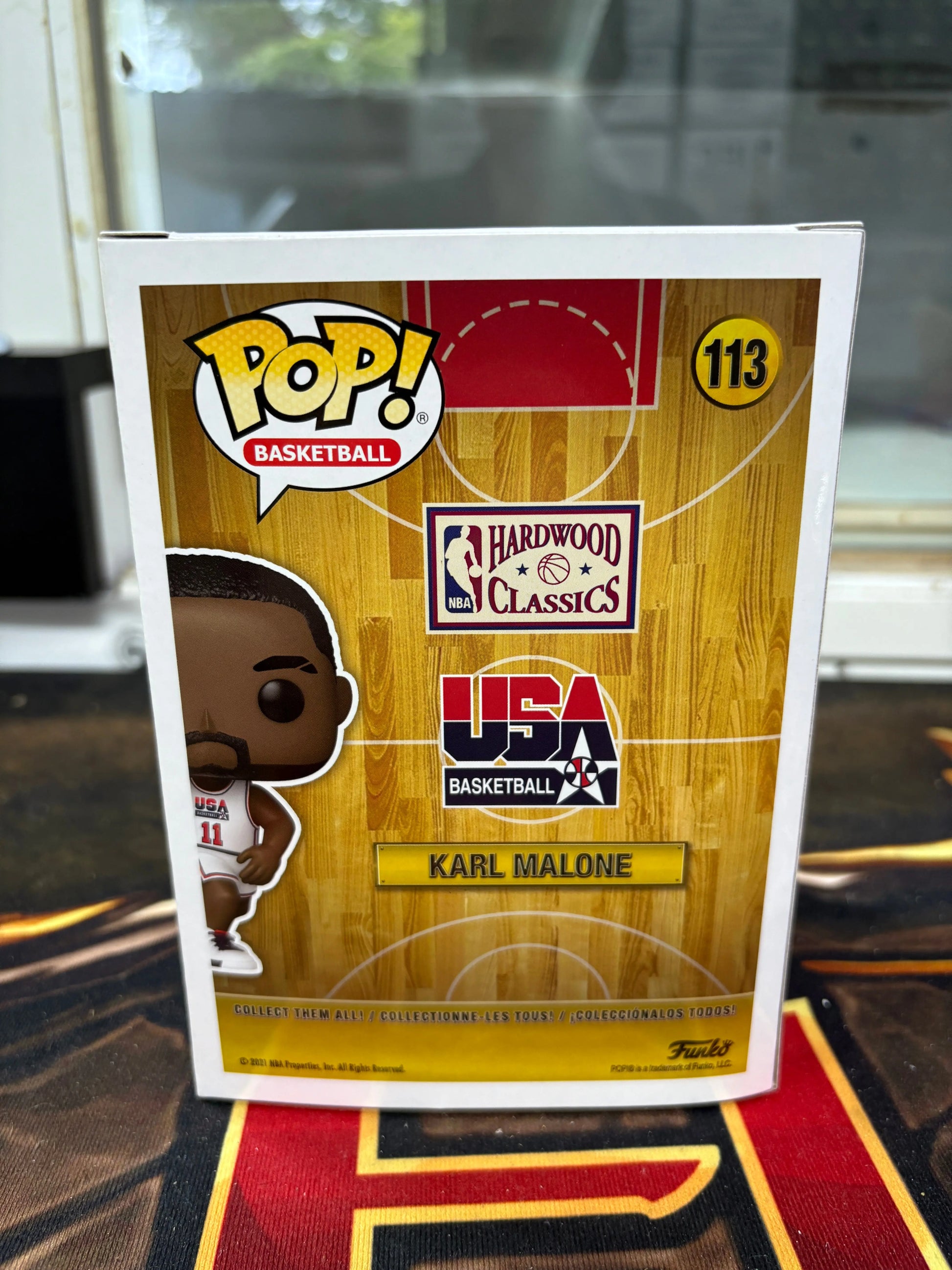 Funko POP! Basketball USA Basketball #113 Karl Malone SE FRENLY BRICKS - Open 7 Days