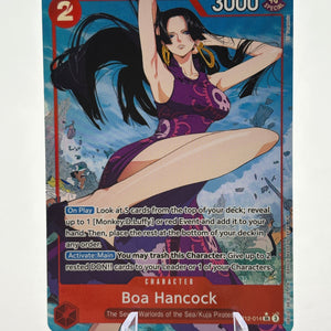 One Piece TCG OP12 - Boa Hancock OP12-014 SR Alternate Art NM FRENLY BRICKS - Open 7 Days