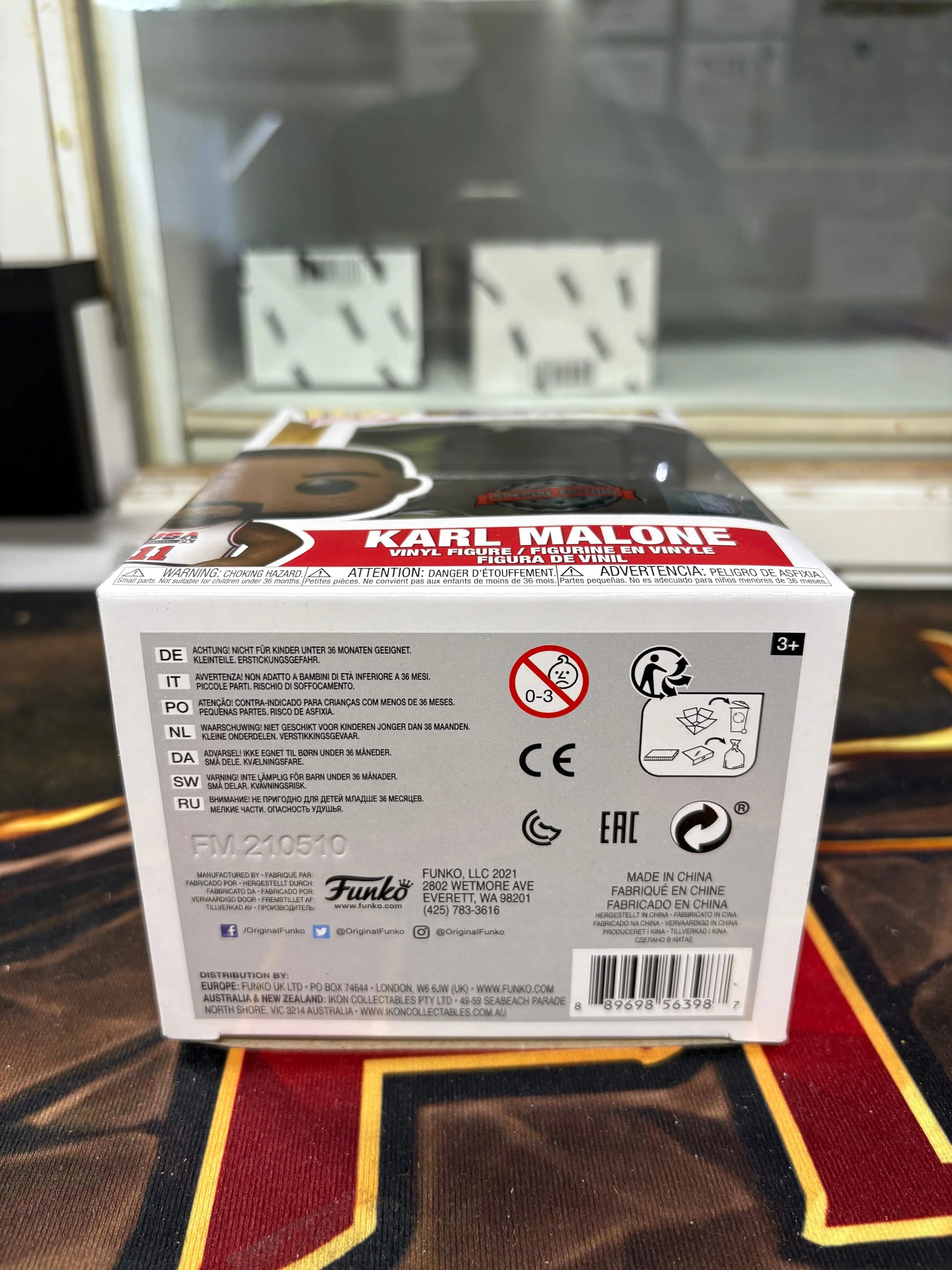 Funko POP! Basketball USA Basketball #113 Karl Malone SE FRENLY BRICKS - Open 7 Days