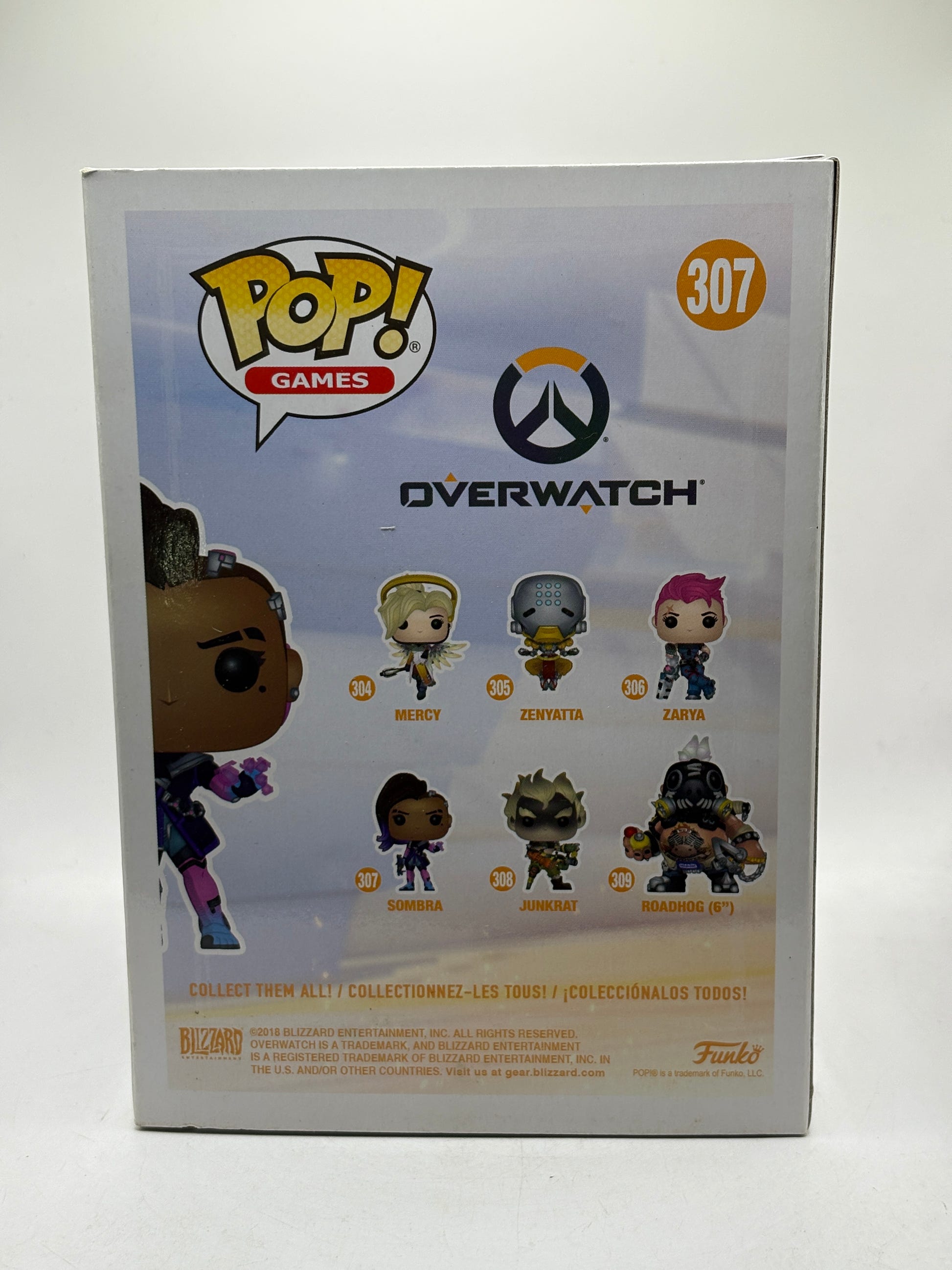 Funko POP! Games Overwatch #307 Sombra Vinyl Figure image 3