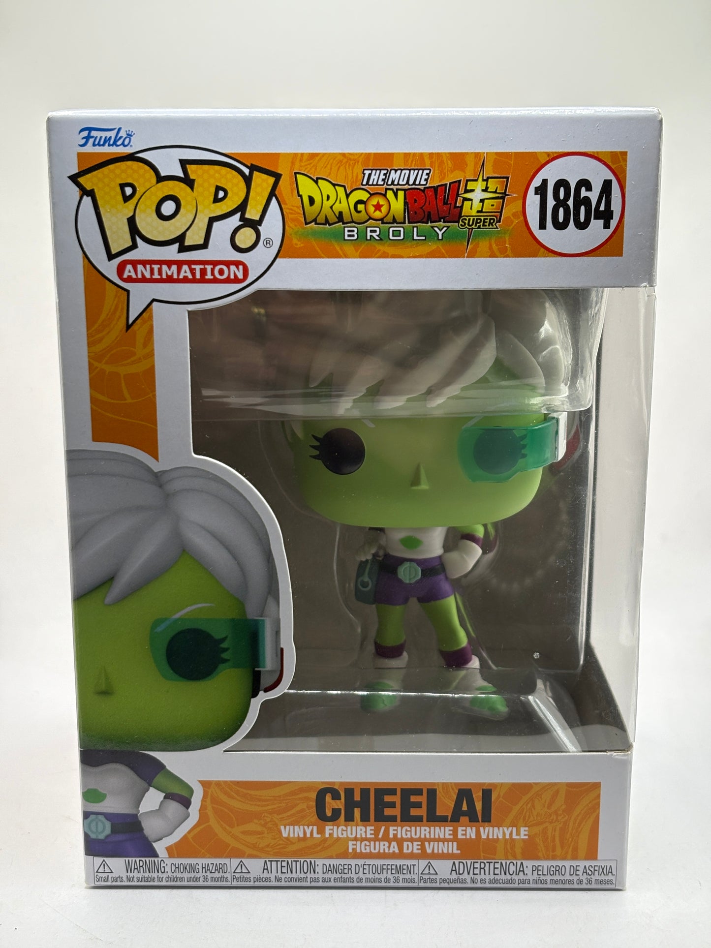 Funko POP! Animation Dragon Ball Super Broly #1864 Cheelai Vinyl Figure