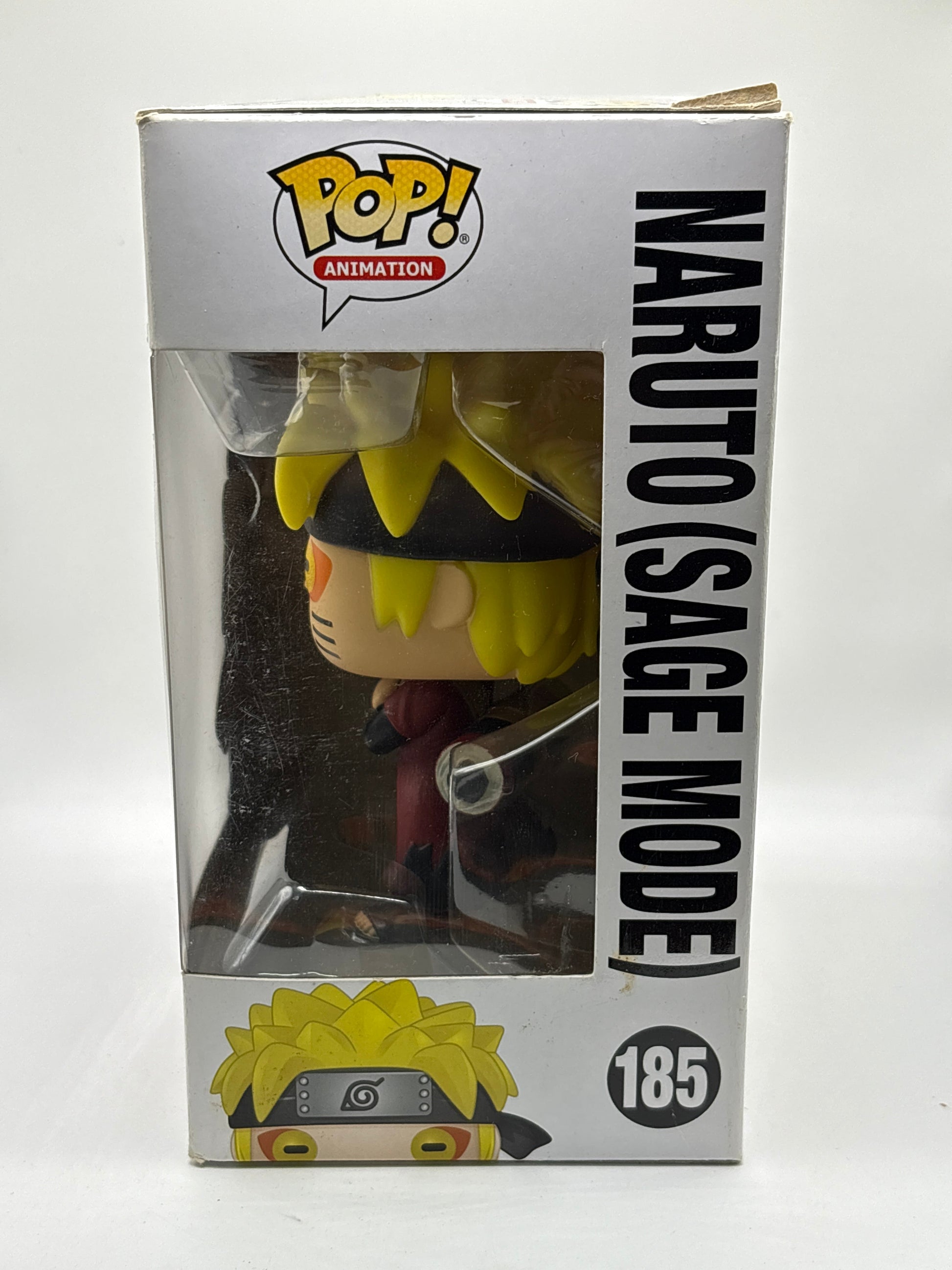 Funko POP! Animation Naruto Shippuden #185 Naruto Sage Mode Box Damage FRENLY BRICKS - Open 7 Days
