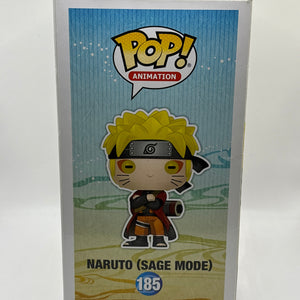 Funko POP! Animation Naruto Shippuden #185 Naruto Sage Mode Box Damage FRENLY BRICKS - Open 7 Days