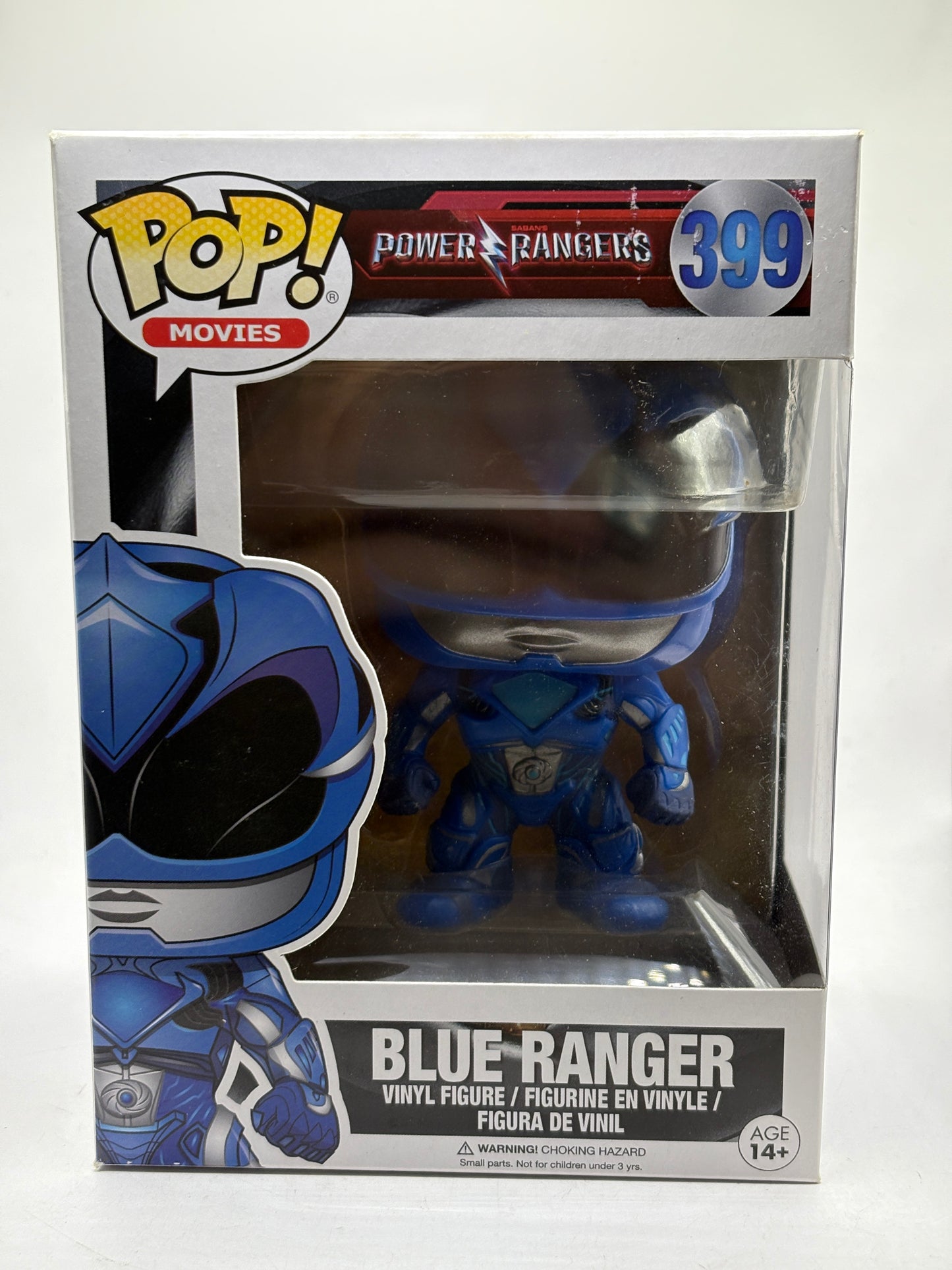 Funko POP! Movies Power Rangers #399 Blue Ranger Vinyl Figure