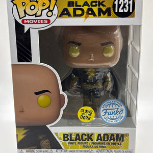 Funko POP! Movies Black Adam #1231 Black Adam Glow Special Edition FRENLY BRICKS - Open 7 Days