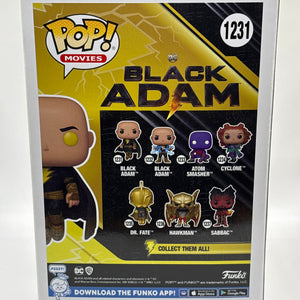 Funko POP! Movies Black Adam #1231 Black Adam Glow Special Edition FRENLY BRICKS - Open 7 Days