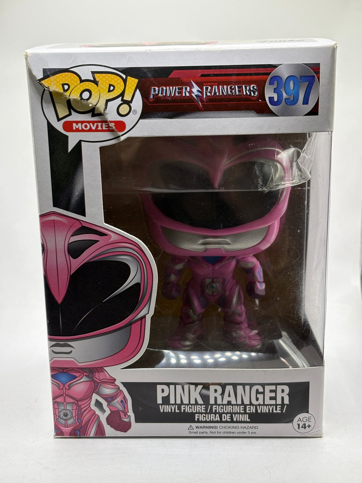 Funko POP! Movies Power Rangers #397 Pink Ranger *Box Damage*