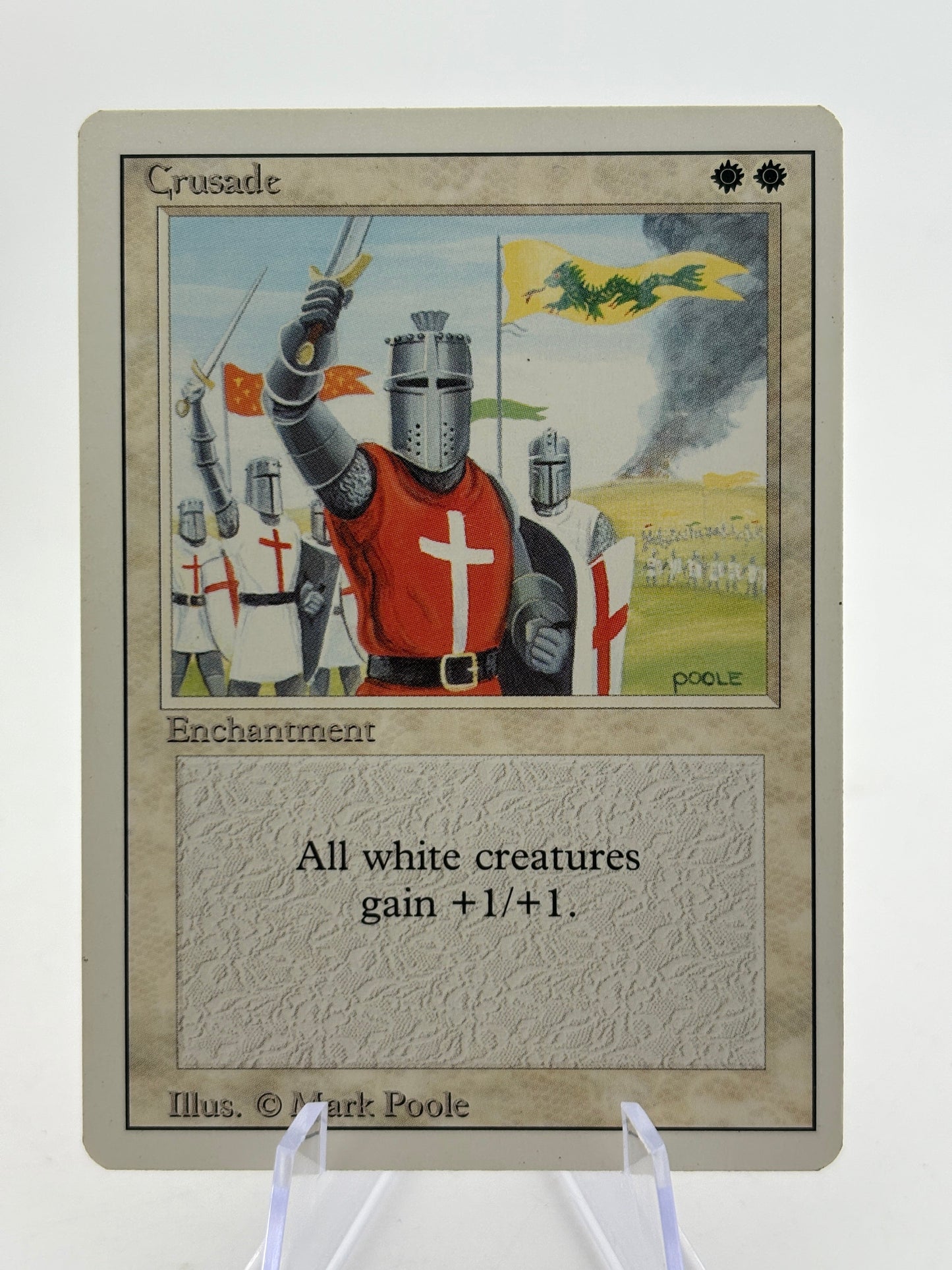 Magic The Gathering Vintage - Crusade Enchantment LP Rare Banned FRENLY BRICKS - Open 7 Days