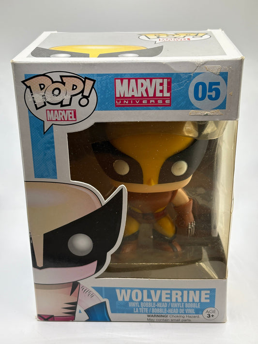 Funko POP! Marvel Universe Wolverine #05 Box Damage FRENLY BRICKS - Open 7 Days