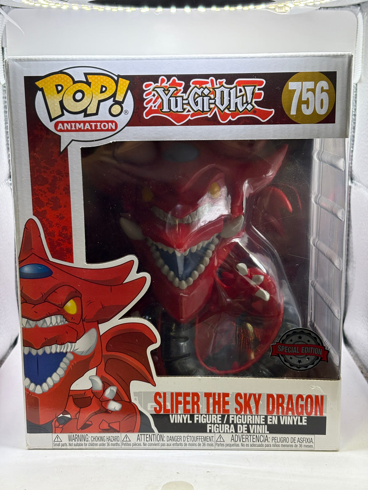 Funko POP! Animation Yu-Gi-Oh! #756 Slifer the Sky Dragon SE Vinyl Figure image 1