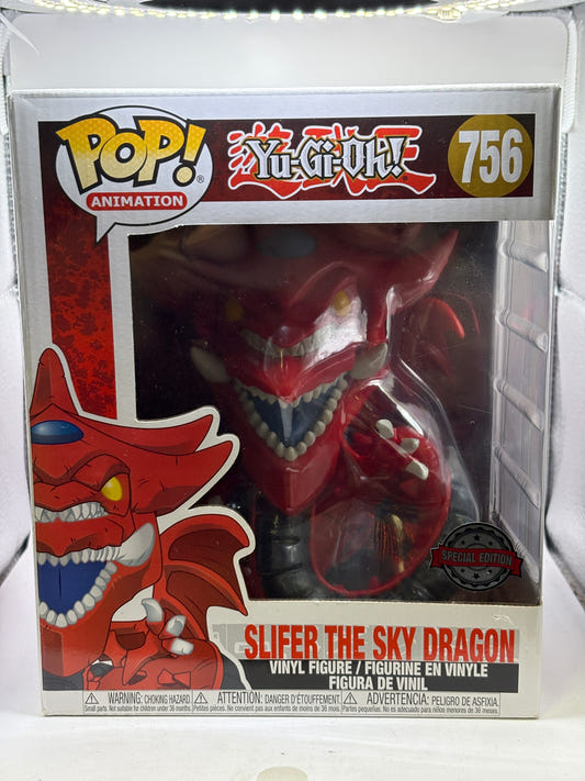 Funko POP! Animation Yu-Gi-Oh! #756 Slifer the Sky Dragon SE Vinyl Figure