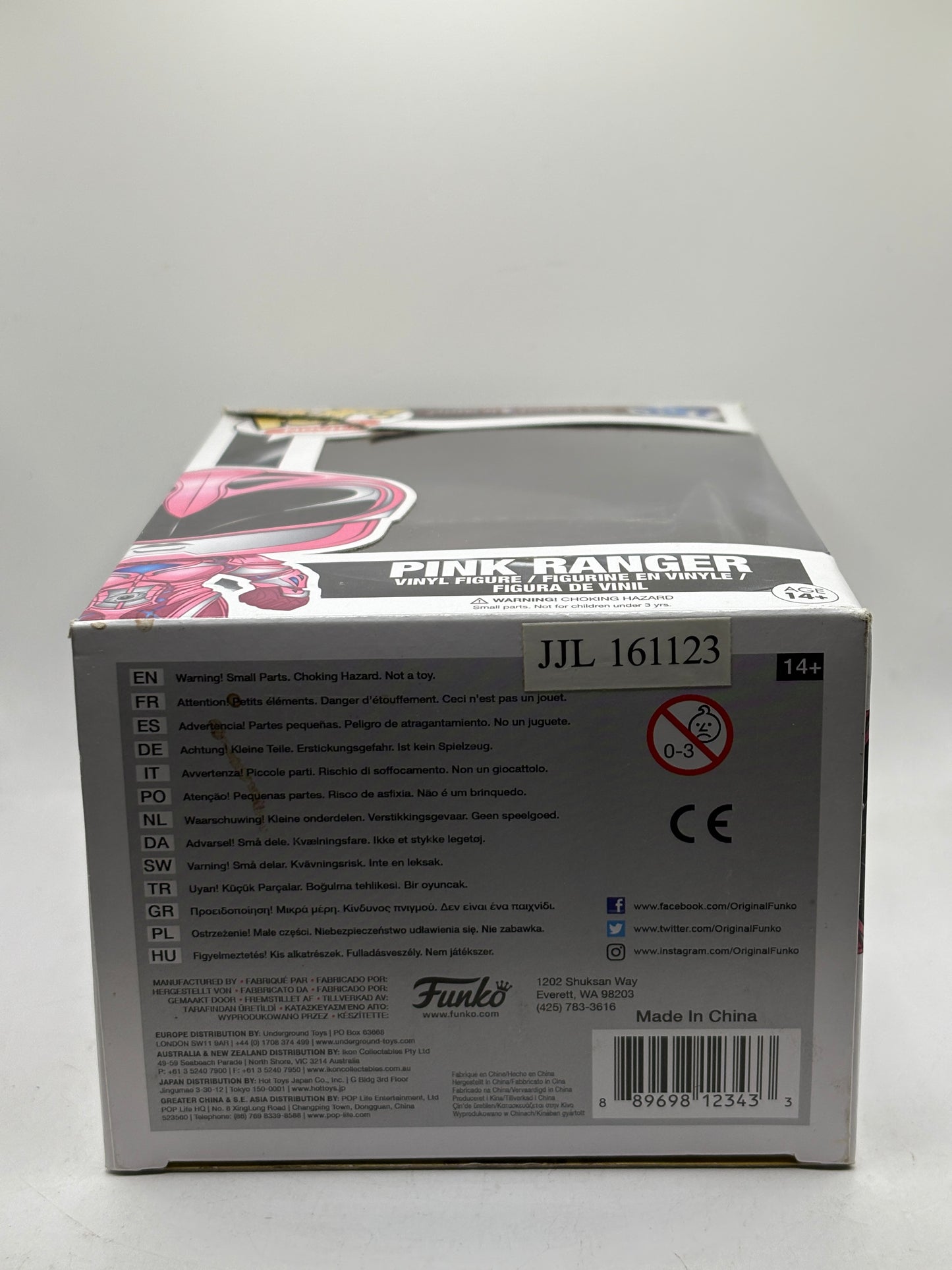 Funko POP! Movies Power Rangers #397 Pink Ranger *Box Damage*