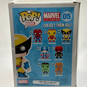 Funko POP! Marvel Universe Wolverine #05 Box Damage FRENLY BRICKS - Open 7 Days