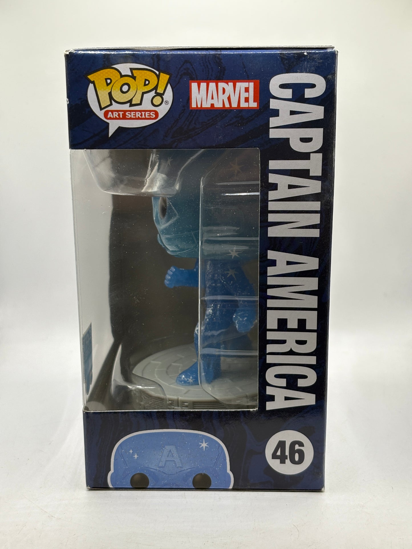 Funko POP! Art Series Infinity Saga #46 Captain America Bobble-Head