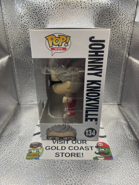 Funko Pop WWE #134 Johnny Knoxville Funko 2023 Summer Convention Limited Edition FRENLY BRICKS - Open 7 Days