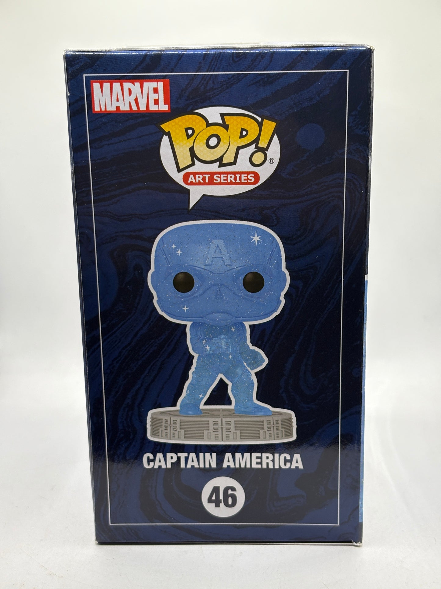 Funko POP! Art Series Infinity Saga #46 Captain America Bobble-Head