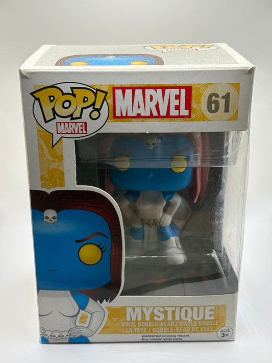 Funko POP! Marvel Marvel #61 Mystique Bobble Head FRENLY BRICKS - Open 7 Days