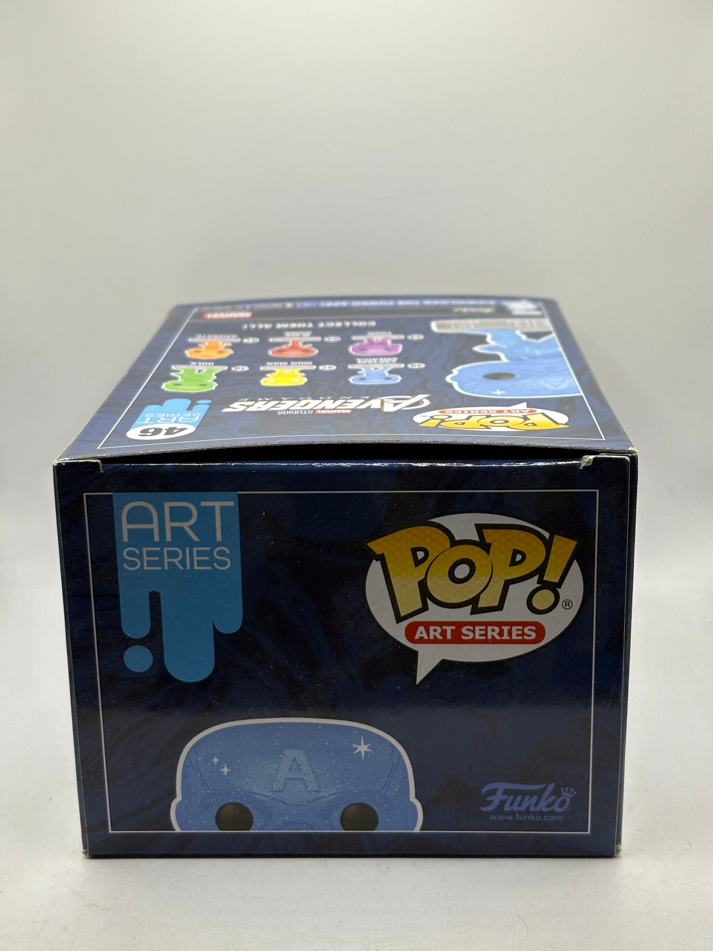 Funko POP! Art Series Infinity Saga #46 Captain America Bobble-Head
