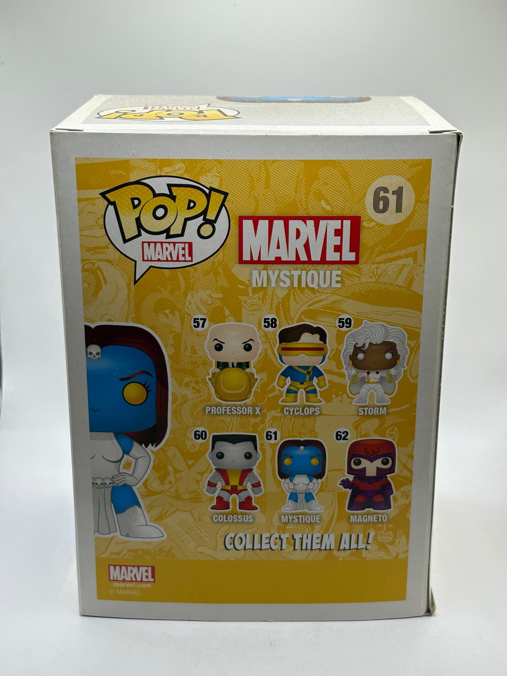 Funko POP! Marvel Marvel #61 Mystique Bobble Head FRENLY BRICKS - Open 7 Days