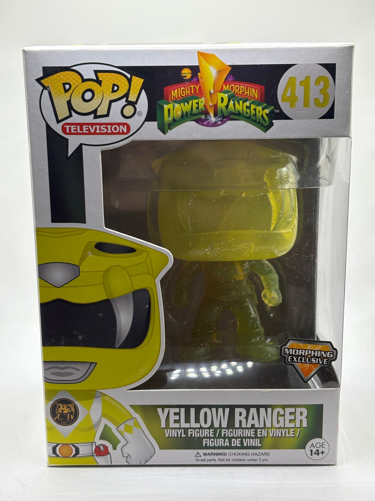 Funko POP! Television Power Rangers #413 Yellow Ranger Morphing Exclusive