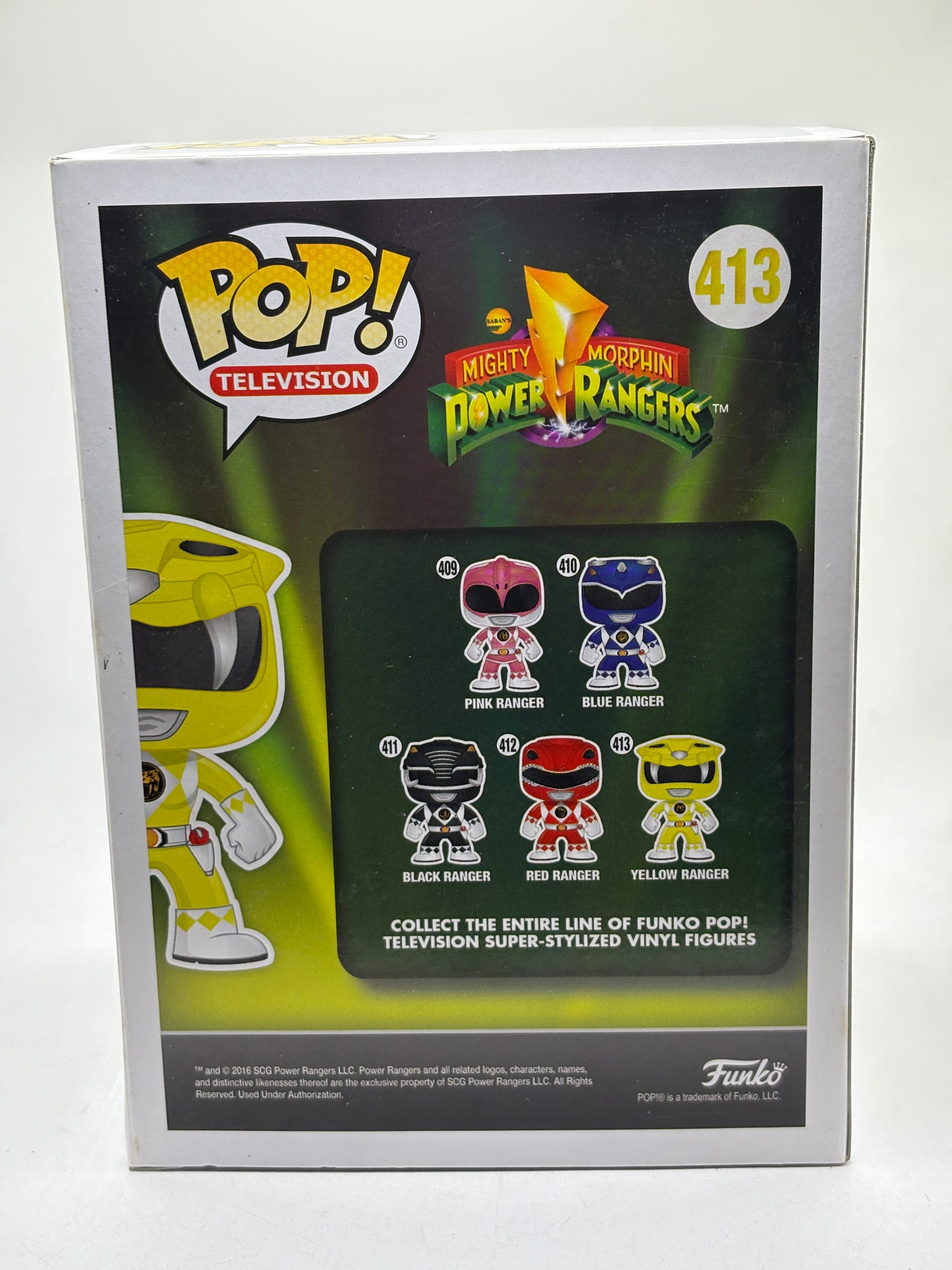 Funko POP! Television Power Rangers #413 Yellow Ranger Morphing Exclusive image 3