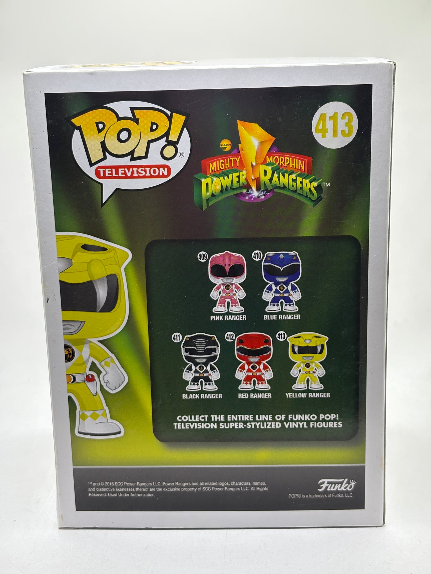 Funko POP! Television Power Rangers #413 Yellow Ranger Morphing Exclusive